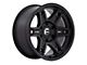 Fuel Wheels Slayer Matte Black 6-Lug Wheel; 17x8.5; 1mm Offset (07-14 Yukon)