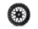 Fuel Wheels Stroke Gloss Black Milled 6-Lug Wheel; 20x10; -19mm Offset (07-14 Yukon)