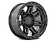 Fuel Wheels Syndicate Blackout 6-Lug Wheel; 17x9; 1mm Offset (07-14 Yukon)