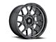 Fuel Wheels Tech Matte Gunmetal 6-Lug Wheel; 18x9; -12mm Offset (07-14 Yukon)