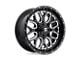 Fuel Wheels Titan Gloss Black Milled 6-Lug Wheel; 20x9; 20mm Offset (07-14 Yukon)