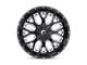 Fuel Wheels Titan Gloss Black Milled 6-Lug Wheel; 20x9; 20mm Offset (07-14 Yukon)