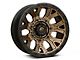 Fuel Wheels Traction Matte Bronze with Black Ring 6-Lug Wheel; 20x10; -18mm Offset (07-14 Yukon)