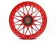 Fuel Wheels Trigger Candy Red 6-Lug Wheel; 17x9; -12mm Offset (07-14 Yukon)