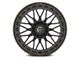 Fuel Wheels Trigger Matte Black Dark Tint 6-Lug Wheel; 17x9; -12mm Offset (07-14 Yukon)