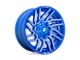 Fuel Wheels Typhoon Anodized Blue Milled 6-Lug Wheel; 20x9; 1mm Offset (07-14 Yukon)