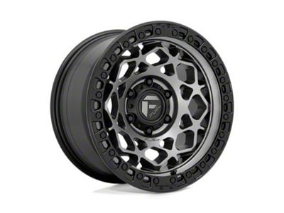 Fuel Wheels Unit Gunmetal with Matte Black Ring 6-Lug Wheel; 17x9; -12mm Offset (07-14 Yukon)