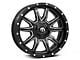 Fuel Wheels Vandal Gloss Black Milled 6-Lug Wheel; 20x9; 1mm Offset (07-14 Yukon)