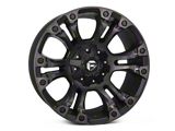 Fuel Wheels Vapor Matte Black Double Dark Tint 6-Lug Wheel; 17x9; -12mm Offset (07-14 Yukon)