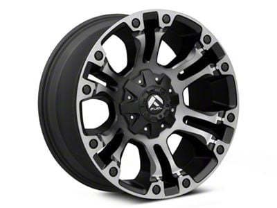 Fuel Wheels Vapor Matte Black with Gray Tint 6-Lug Wheel; 17x9; -12mm Offset (07-14 Yukon)