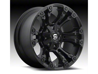 Fuel Wheels Vapor Matte Black 6-Lug Wheel; 18x9; -13mm Offset (07-14 Yukon)