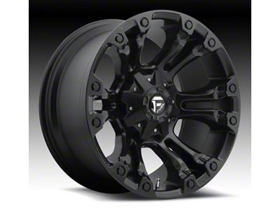 Fuel Wheels Vapor Matte Black 6-Lug Wheel; 20x10; -18mm Offset (07-14 Yukon)