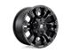 Fuel Wheels Vapor Matte Black 6-Lug Wheel; 22x10; -19mm Offset (07-14 Yukon)