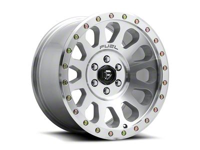 Fuel Wheels Vector Diamond Cut Machined 6-Lug Wheel; 17x8.5; 7mm Offset (07-14 Yukon)