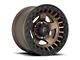 Fuel Wheels Warp Beadlock Matte Bronze 6-Lug Wheel; 17x9; -15mm Offset (07-14 Yukon)