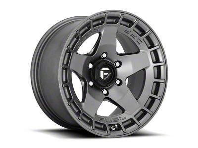 Fuel Wheels Warp Matte Gunmetal 6-Lug Wheel; 20x9; 1mm Offset (07-14 Yukon)