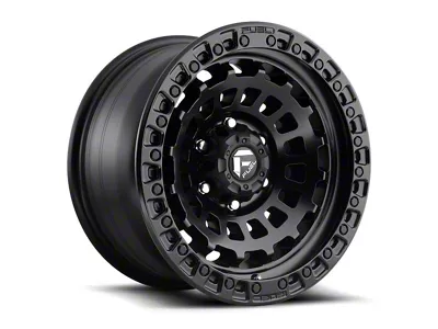 Fuel Wheels Zephyr Matte Black 6-Lug Wheel; 17x9; 1mm Offset (07-14 Yukon)