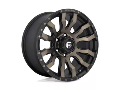 Fuel Wheels Blitz Matte Black Double Dark Tint 8-Lug Wheel; 22x10; -18mm Offset (08-10 F-250 Super Duty)