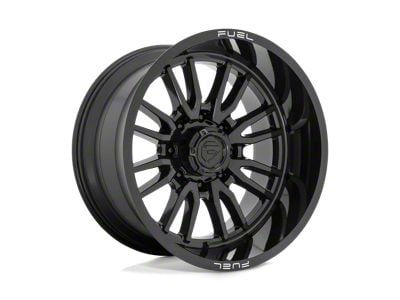 Fuel Wheels Clash Gloss Black 8-Lug Wheel; 22x12; -44mm Offset (08-10 F-250 Super Duty)