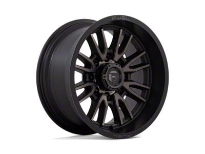 Fuel Wheels Clash Matte Black Double Dark Tint 8-Lug Wheel; 20x10; -18mm Offset (08-10 F-250 Super Duty)