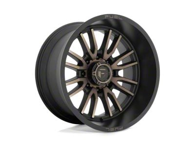 Fuel Wheels Clash Matte Black Double Dark Tint 8-Lug Wheel; 22x12; -44mm Offset (08-10 F-250 Super Duty)