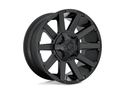 Fuel Wheels Contra Satin Black 8-Lug Wheel; 20x10; -18mm Offset (08-10 F-250 Super Duty)