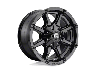 Fuel Wheels Coupler Gloss Black 8-Lug Wheel; 20x9; 1mm Offset (08-10 F-250 Super Duty)