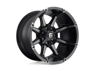 Fuel Wheels Coupler Matte Black Machined 8-Lug Wheel; 20x9; 20mm Offset (08-10 F-250 Super Duty)