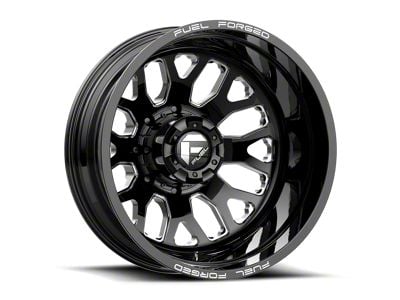 Fuel Wheels FF19D Gloss Black Milled 8-Lug Wheel; 22x12; -50mm Offset (08-10 F-250 Super Duty)