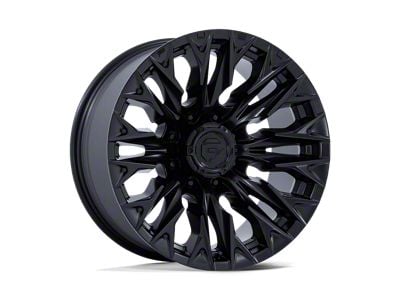 Fuel Wheels Flame Blackout 8-Lug Wheel; 20x9; 1mm Offset (08-10 F-250 Super Duty)