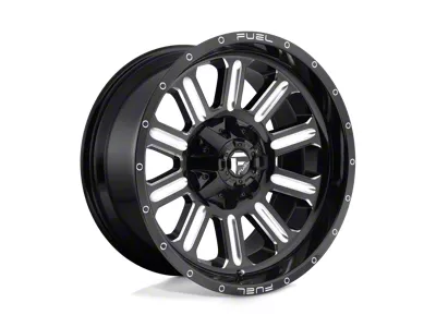 Fuel Wheels Hardline Gloss Black Milled 8-Lug Wheel; 20x10; -18mm Offset (08-10 F-250 Super Duty)