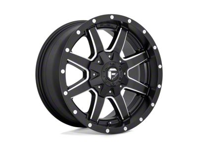 Fuel Wheels Maverick Matte Black Milled 8-Lug Wheel; 18x9; 1mm Offset (08-10 F-250 Super Duty)