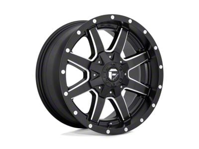 Fuel Wheels Maverick Matte Black Milled 8-Lug Wheel; 24x14; -75mm Offset (08-10 F-250 Super Duty)