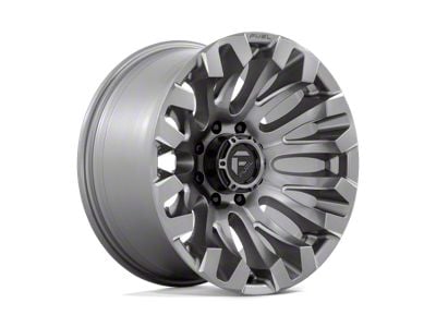 Fuel Wheels Quake Platinum 8-Lug Wheel; 20x10; -18mm Offset (08-10 F-250 Super Duty)