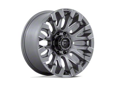 Fuel Wheels Quake Platinum 8-Lug Wheel; 20x9; 1mm Offset (08-10 F-250 Super Duty)