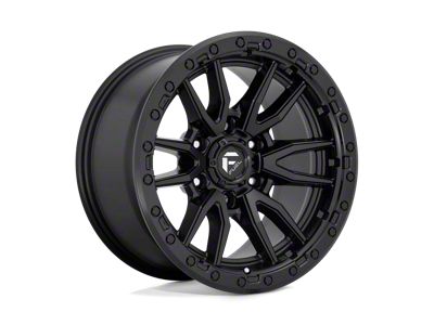 Fuel Wheels Rebel Matte Black 8-Lug Wheel; 20x9; 1mm Offset (08-10 F-250 Super Duty)