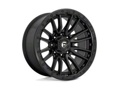 Fuel Wheels Rebel Matte Black 8-Lug Wheel; 22x10; -18mm Offset (08-10 F-250 Super Duty)