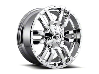 Fuel Wheels Sledge Chrome 8-Lug Wheel; 20x9; 1mm Offset (08-10 F-250 Super Duty)