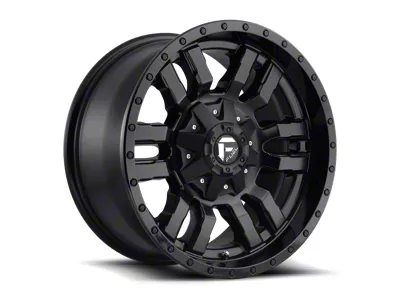 Fuel Wheels Sledge Gloss Matte Black 8-Lug Wheel; 18x9; 20mm Offset (08-10 F-250 Super Duty)