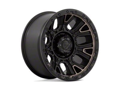 Fuel Wheels Traction Matte Black with Double Dark Tint 8-Lug Wheel; 20x10; -18mm Offset (08-10 F-250 Super Duty)