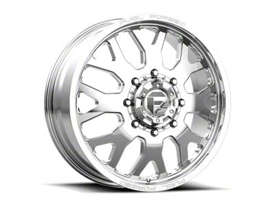 Fuel Wheels FF19D Polished 8-Lug Wheel; 24x12; -50mm Offset (08-10 F-350 Super Duty SRW)