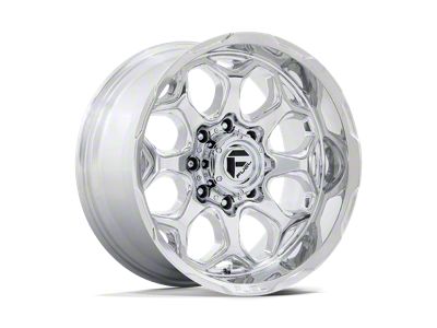 Fuel Wheels Scepter Polished Milled 8-Lug Wheel; 22x12; -44mm Offset (08-10 F-350 Super Duty SRW)