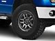 Fuel Wheels Ammo Matte Gunmetal with Black Bead Ring 6-Lug Wheel; 18x9; 1mm Offset (09-14 F-150)