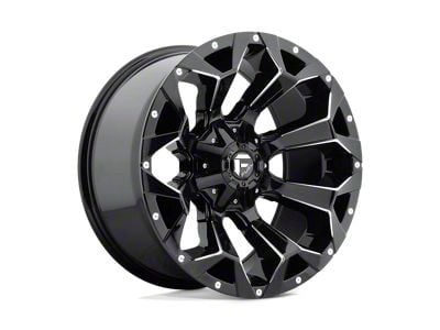 Fuel Wheels Assault Gloss Black Milled 6-Lug Wheel; 18x9; 19mm Offset (09-14 F-150)