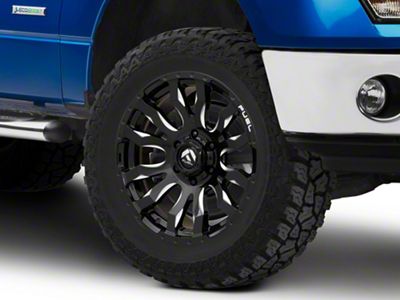 Fuel Wheels Blitz Gloss Black Milled 6-Lug Wheel; 20x9; 1mm Offset (09-14 F-150)