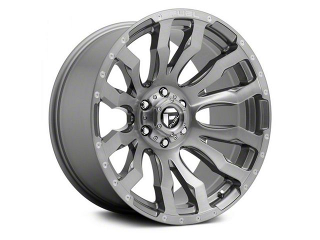 Fuel Wheels Blitz Platinum 6-Lug Wheel; 20x9; 1mm Offset (09-14 F-150)