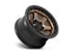 Fuel Wheels Block Matte Bronze with Black Ring 6-Lug Wheel; 18x9; 20mm Offset (09-14 F-150)