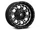 Fuel Wheels Crush Gloss Machined Double Dark Tint 6-Lug Wheel; 18x9; 19mm Offset (09-14 F-150)