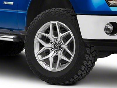 Fuel Wheels Flux Platinum 6-Lug Wheel; 20x9; 20mm Offset (09-14 F-150)