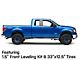 Fuel Wheels Hardline Gloss Black with Blue Tinted Clear 6-Lug Wheel; 20x10; -19mm Offset (09-14 F-150)